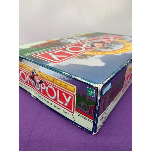 Monopoly Deluxe Edition 1998 Board Game Parker Brothers - Picture 9 of 12